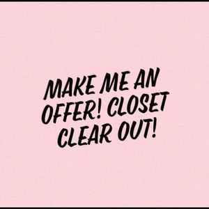 ❤️CLOSET CLEAR OUT SALE❤️